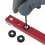 Ξυλουργική T-Track Slider Limitable Mitre Bar Rail Sliver Ασημί 3
