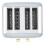 Morphy Richards Morphy Richards Accents 242046 4 Slice Toaster - Grey 4