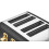 Morphy Richards Morphy Richards Accents 242047 4 Slice Toaster - Black 4