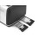 Morphy Richards Morphy Richards Accents 242047 4 Slice Toaster - Black 5