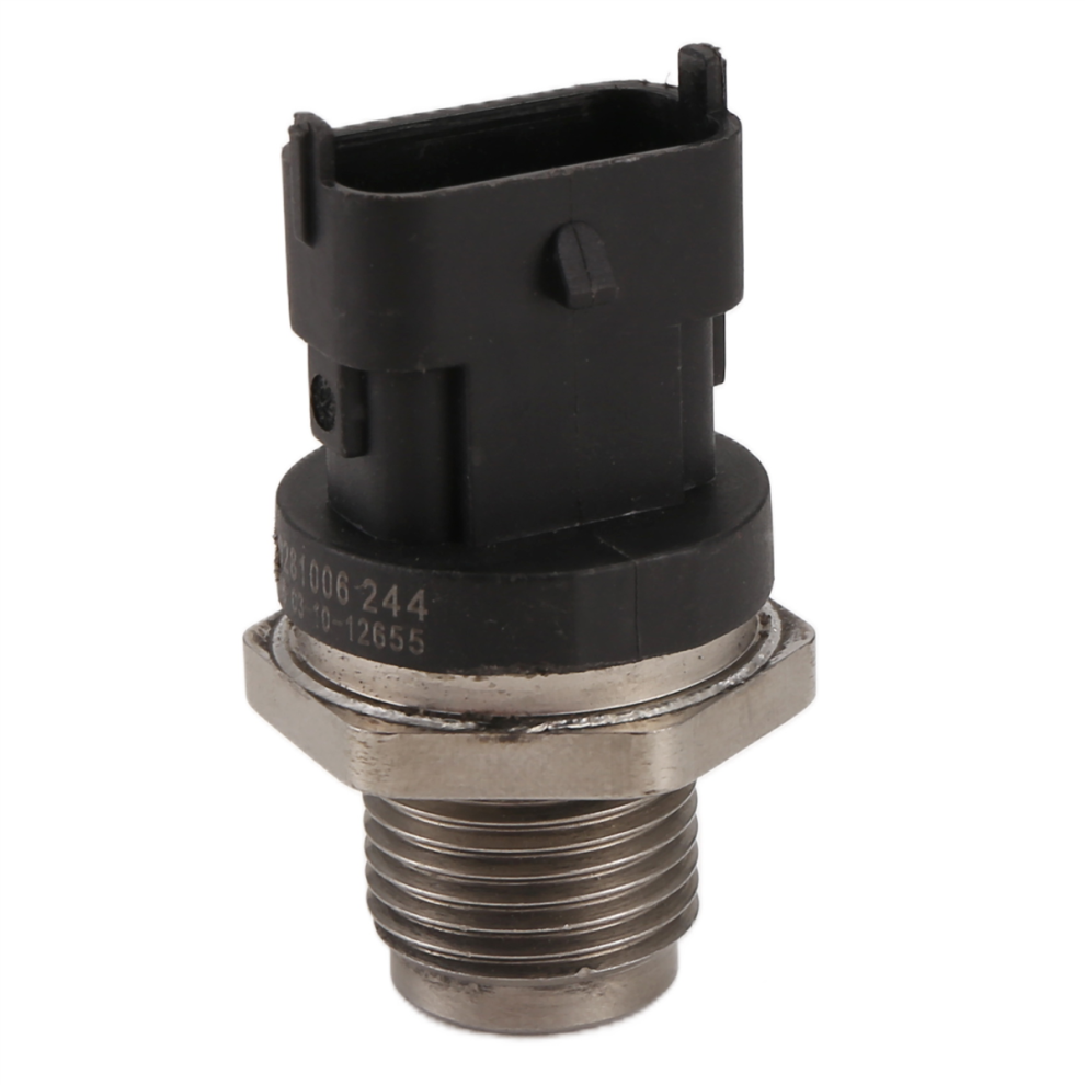 Fuel Rail Pressure Sensor 0281006244 For Navara Patrol Zd30 Black/Silver 4851507203779