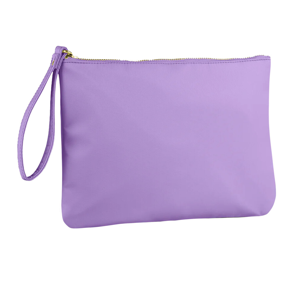 (One Size, Blueberry Swirl) Bagbase Sundae Wristlet Pouch