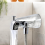 Bec de baignoire avec inverseur, robinet de baignoire avec douche 4