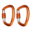 2PCS 25KN Carabiner Clip D Shape Hook C 1