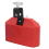 Drum Cow Bell, Plastic Percussion Instruments Block Noise Makers Red 5