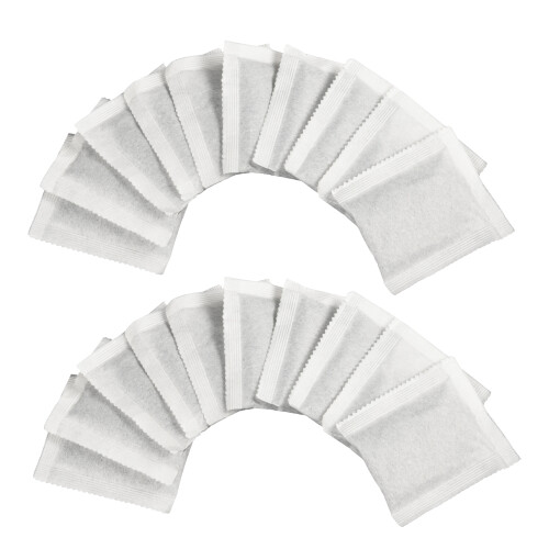 20Pcs Activated Charcoal Carbon Filter Sachets for Water Distillers