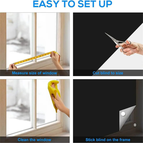 Sun Blocking Window Cover Waterproof Thermal Insulated 2
