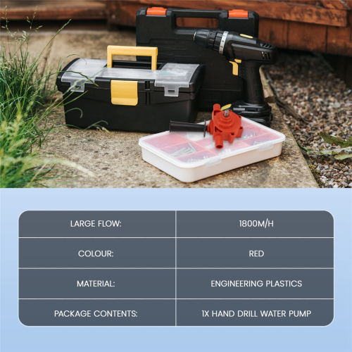 Electric Drill Drive Pump Self Priming Transfer Pumps 2