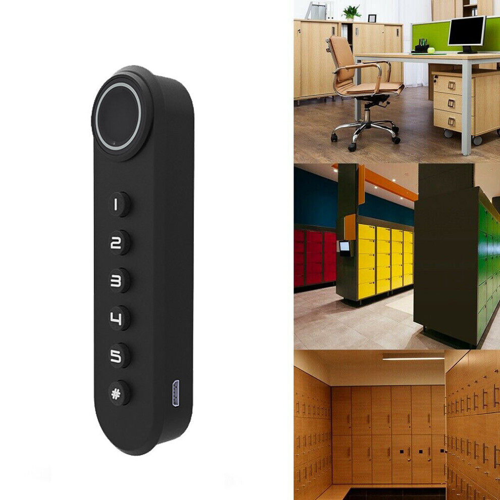 Smart Semiconductor Fingerprint Password Drawer Cabinet Electronic Coded Lock For Privacy Property Security 8727971687888