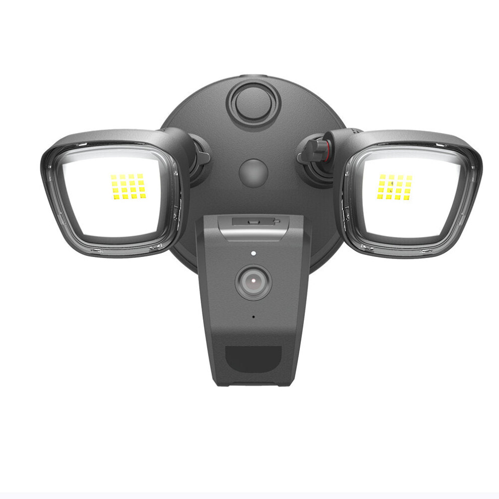 (D3, Uk Plug) 1080P Wifi Floodlight Security Camera Outdoor With 3000 Lumens Ip65 Waterproof Two-Way Talk Motion Detectng 8727971641033