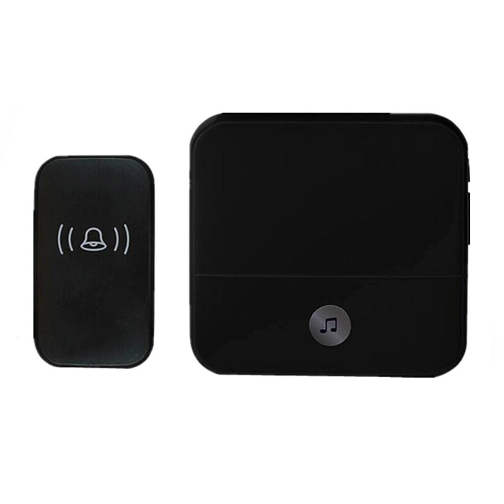 (Black, Us Plug) 52 Chime Wireless Door Bell Home Plug In Waterproof Cordless Doorbell 300M Range 8727971648087