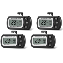 4PCS Digital Frigerator Thermometer Fridge and Freezer Thermometer