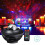 Multicolor Rotating LED Projector Lamp Star Night Light Music bluetooth with Remote Controller 9