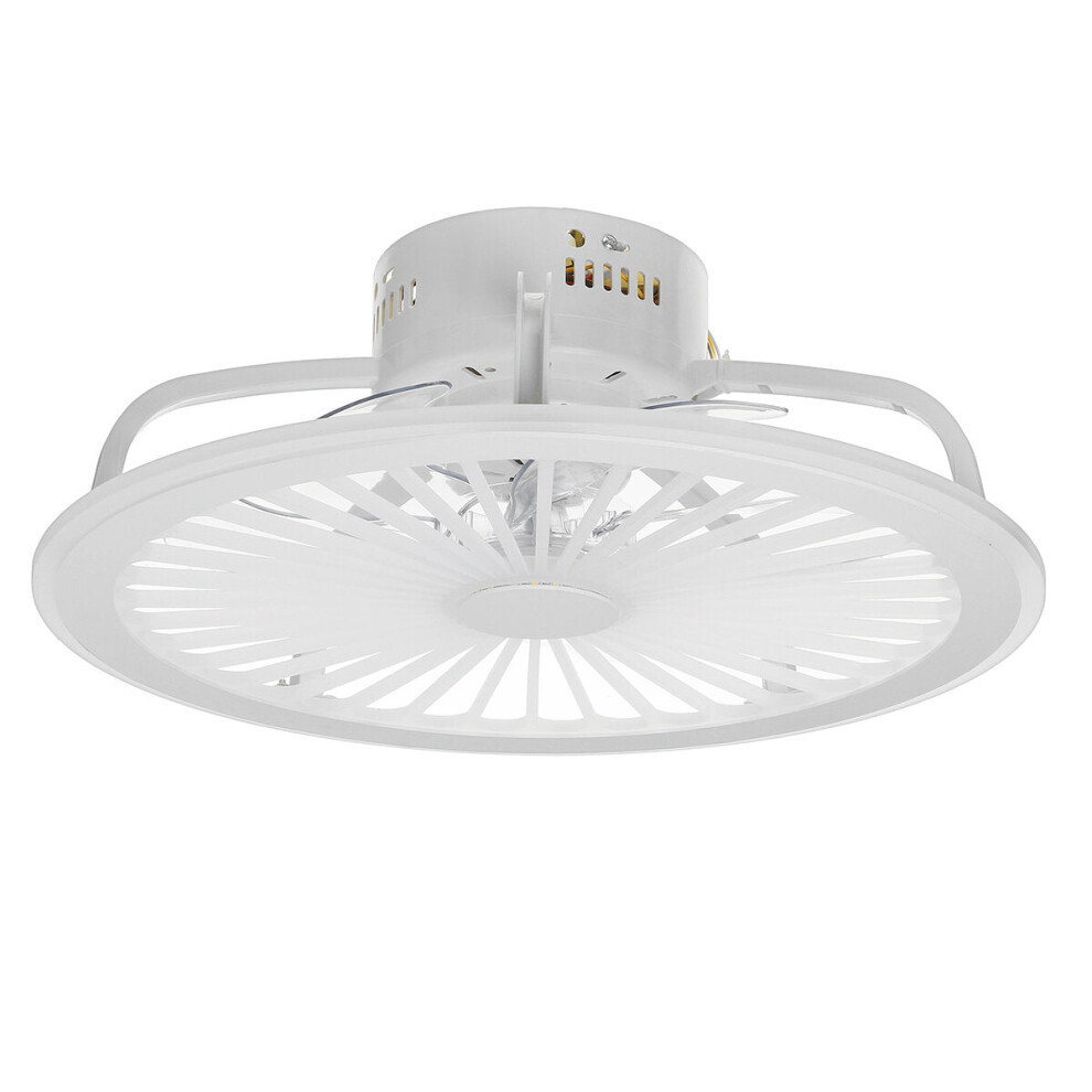 (220V) Smart Ceiling Fan Light 3 Colors Led Fan with Remote Control + bluetooth Speaker