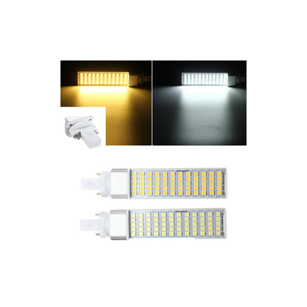 (Pure White) G23 12W 60 SMD 5050 LED Light Non-Dimmable Warm White/White Bulb 85-265V-image-OPC-PGKPT5Q-NEW