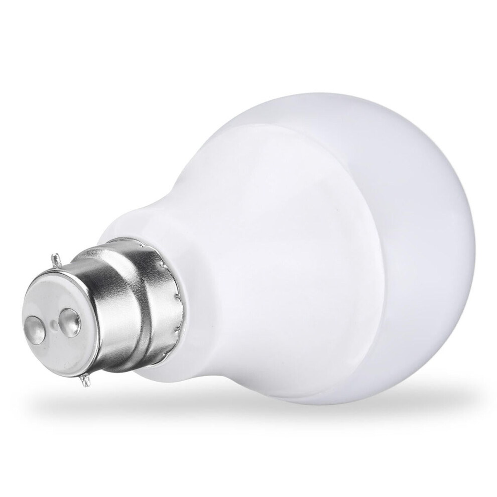 (Warm White, B22) E27 B22 5W 10LEDs Warm White Pure White Light Control Bulb No Flicker Energy Saving AC85-265V