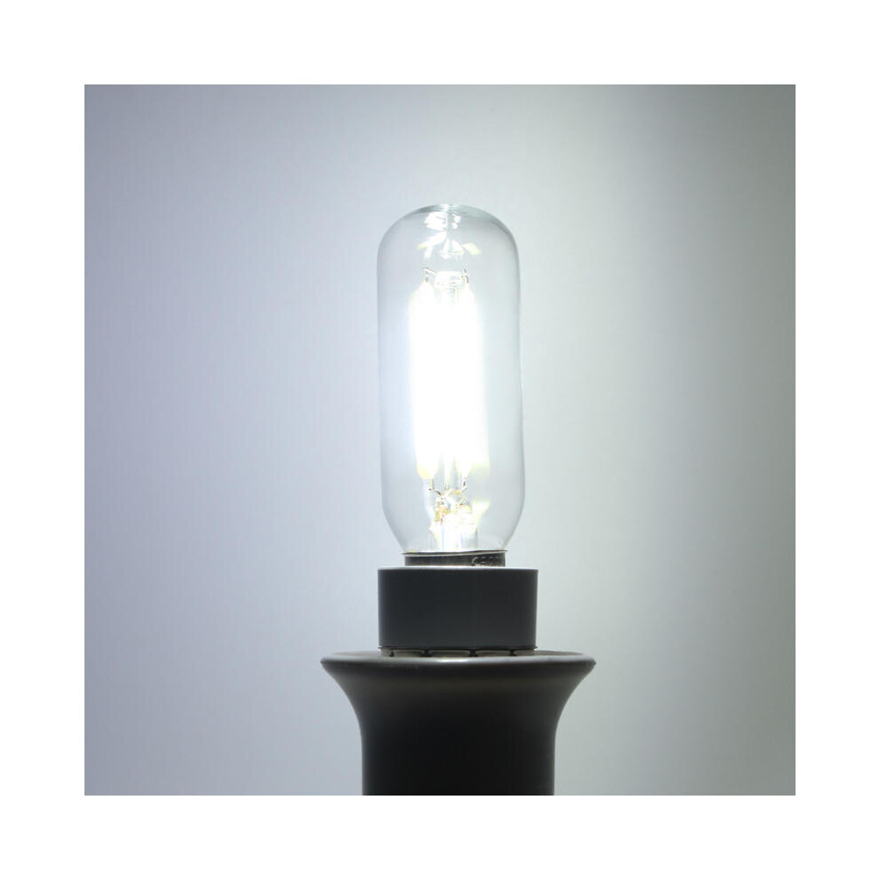 (Pure White, 220V) E14 2W 120LM COB T25 Warm White Pure White LED Light Bulb AC220V AC110V