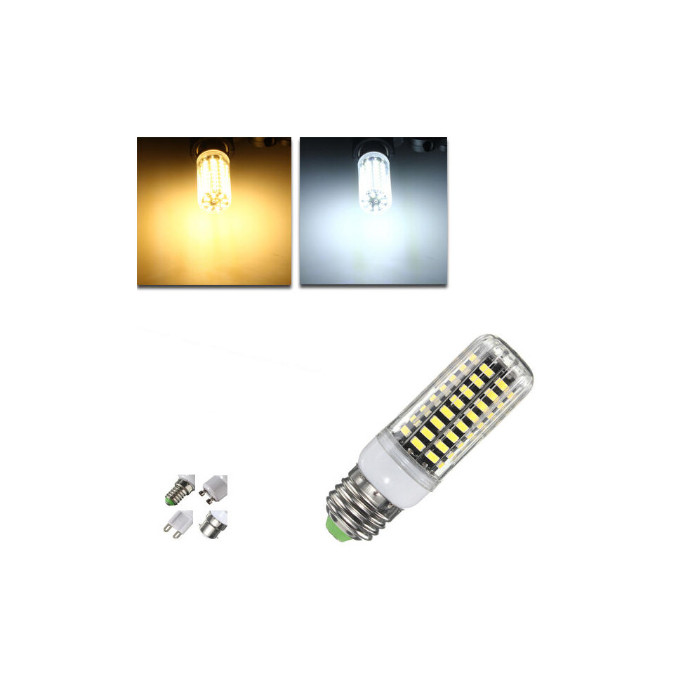 (Warm White, E27) G9/E14/GU10/B22/E27 9W 80 SMD 5733 LED Bulb Corn Light Warm White/White Bulb AC220V