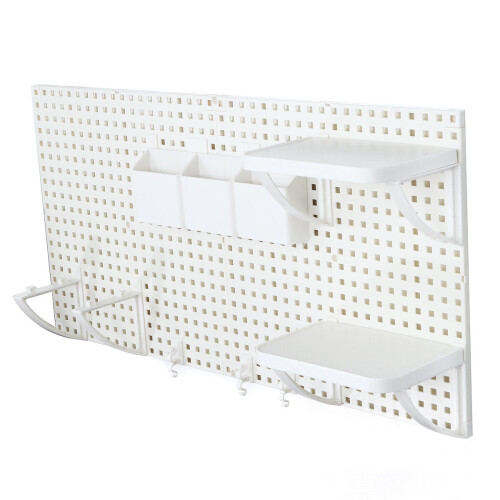 Display Wall Mount Storage Pegboard Organizer Shelf Holder  For Vacuum Cleaner 1
