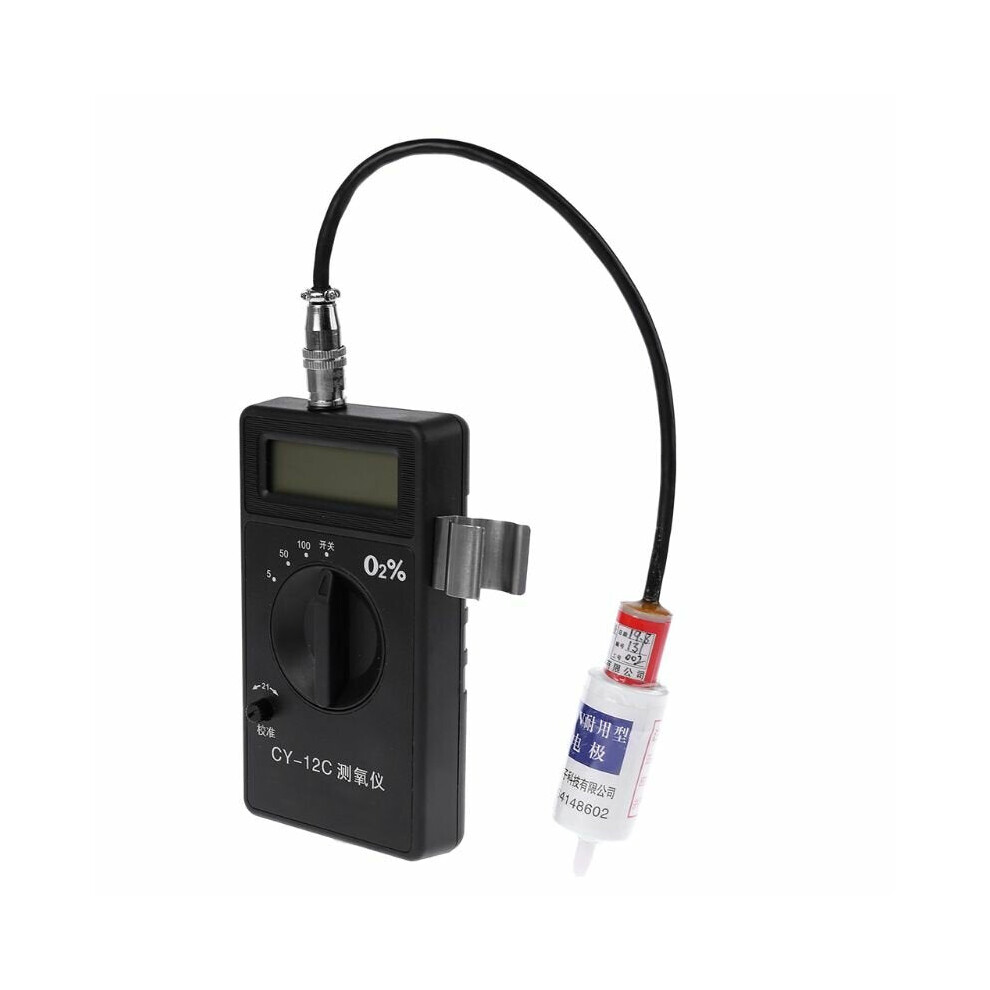 Gas Analyzer Professional Portable O2 Oxygen Concentration Content Tester Meter High Accuracy Oxygen Detector Monitor