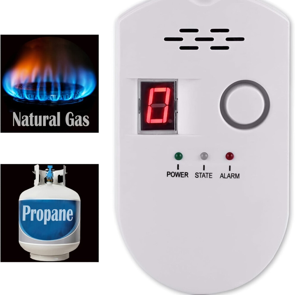 Gas Detector With Leak Alarming For Small Building and Kitchen Range