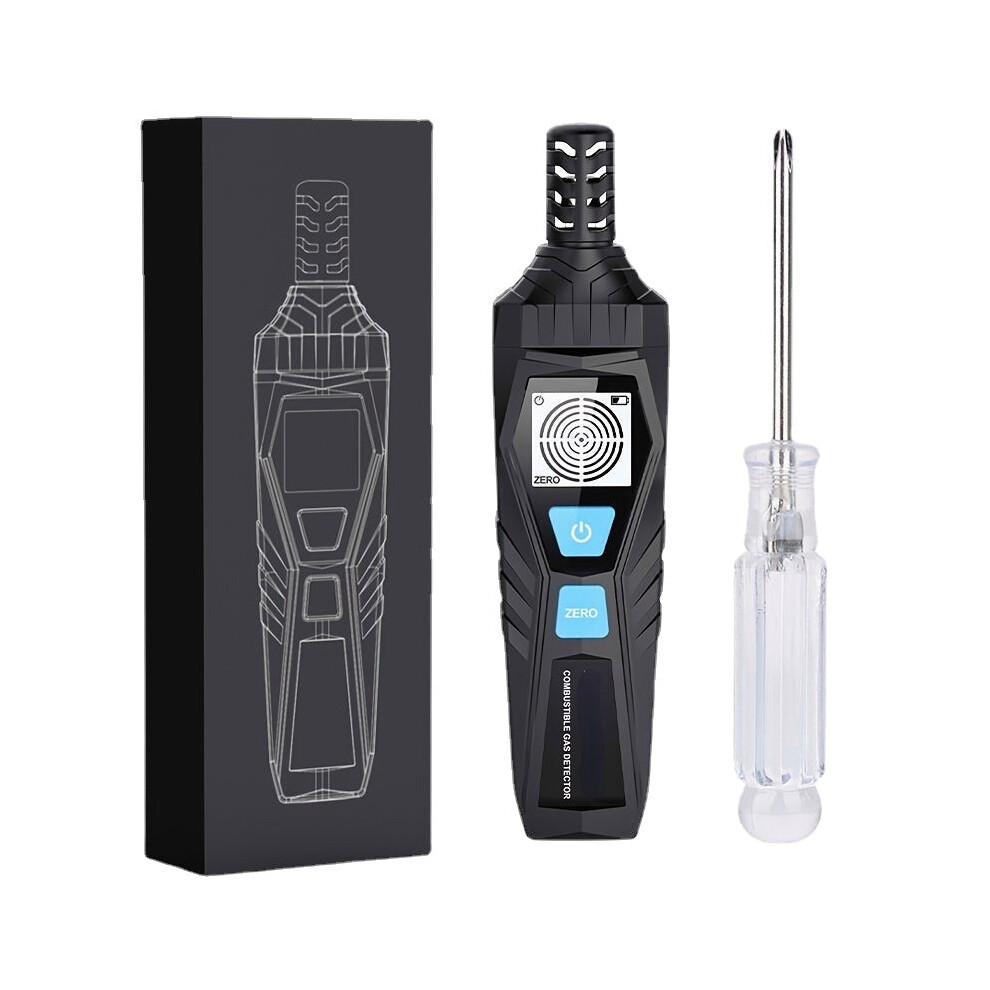 Gas Leaking Detector With Audible And Visual Alarm Led Display 8727971613412