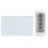 (White) Modern Art Number Design Wall Clock Acrylic Mirror Surface Home Decor 1