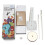 Big Large DIY Frameless Wall Clock Kit 3D Mirror Decoration Silver 7