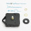Blue Hands DIY Quartz Black Wall Clock Spindle Movement Mechanism 4