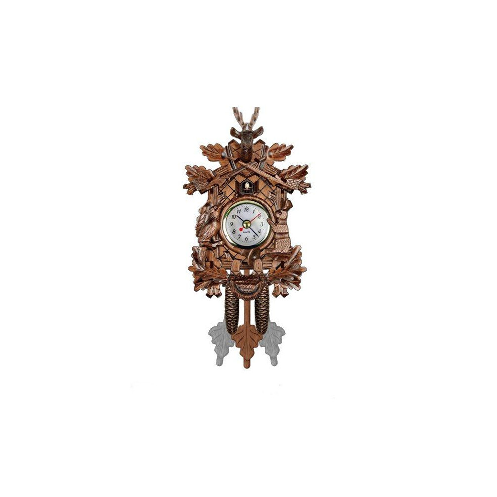 (301) Wall Clock Bird Decorations For Home Cafe Restaurant Art Vintage Chic Swing Living Room
