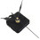 Black Hands DIY Quartz Clock Silent Movement Kit 4