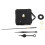 Black Hands DIY Quartz Clock Silent Movement Kit 3