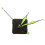 Green & Black Luminous Hands DIY Quartz Clock Spindle Movement 2