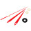 DIY Red Triangle Hands Quartz Wall Clock Movement Mechanism 4