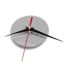 (Silver) Large Quartz Wall Clock Movement DIY Hands Mechanism Repair Parts Tool Kit