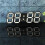 (White) Large Modern Design Digital Led Wall Clock Watches 24 Or 12-Hour Display 9