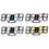 (White) Large Modern Design Digital Led Wall Clock Watches 24 Or 12-Hour Display 2