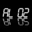 (White) Super Large Digital Wall Clocks LED Alarm Clock Countdown Timer Remote Control 8