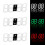 (White) Super Large Digital Wall Clocks LED Alarm Clock Countdown Timer Remote Control 4