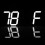 (White) Super Large Digital Wall Clocks LED Alarm Clock Countdown Timer Remote Control 10