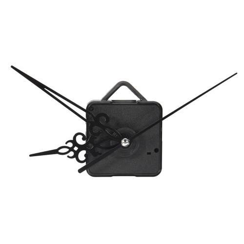 (Black) Black/Gold Iron Wall Clock Geometric Diamond Wall Clock without Battery