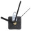 (Black) DIY Quartz Silent Clock Wall Clock Movement Mechanism Hour Minute Second Hand 5