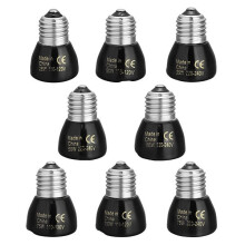(100V, 25W) 25W/50W/75W/100W Pet Reptile Far Infrared Ceramic Emitter heat lamp Bulb For Reptile Pet Brooder