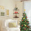 (Brown) 3-Tier Wall-mounted Floating Hanging Rack Corner Shelf Organizer Decor 7
