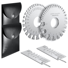 Professional wire gauge measuring tool, metal gauge thickness tool B
