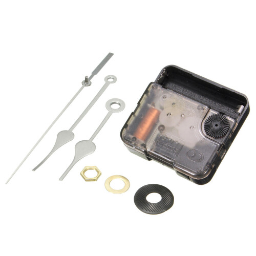 Silvery White DIY Quartz Clock Movement Kit 1