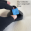 Billiards Chalk Holder Pocket Δερμάτινη θήκη κιμωλίας με Κλιπ Καφέ 2