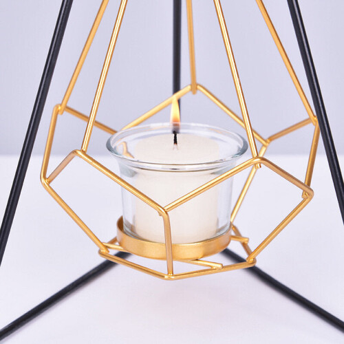 (A) Luxurious Candle Holder Candle Stick Dinner Table Romantic Wedding Candlelight 2