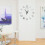 (Silver) Large 3D DIY Wall Clock Roman Numerals Clock Frameless Mirror Surface Wall Sticker Home Dcor for Li 3