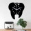 (White) Tooth Shape Wall Clock Quartz Wall Clock 3D Wall Clock For Home Office Decorations 7